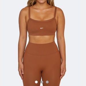 Setactive Set Active Sportbody Scoop Bra Chestnut Montana M top